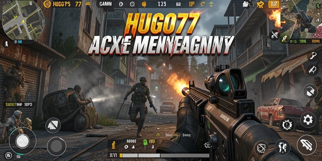 Gameplay seru HUGO77 dengan aksi menegangkan.