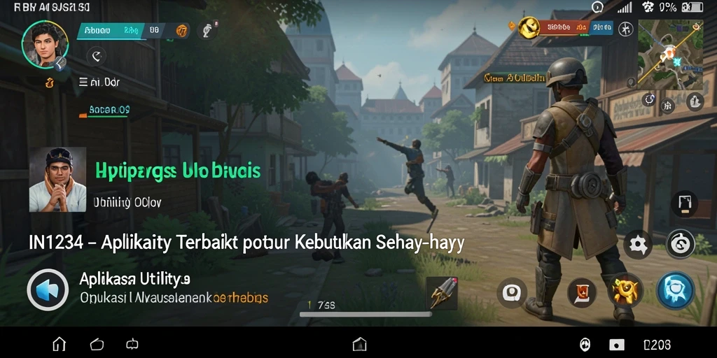 Tampilan utama IN1234 dengan antarmuka yang bersih dan intuitif